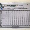 Justus Sheffield Topps 2021 MLB Card #6 Seattle Mariners Back