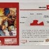 Ka-zar Upper Deck 2021 Marvel Comic Card #42 Back