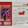Karma Upper Deck 2021 Marvel Comic Card #40 Back