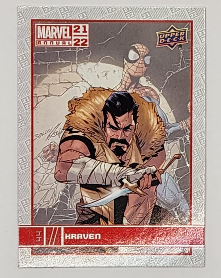 Kraven Upper Deck 2021 Marvel Comic Card #44