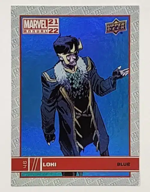 Loki Blue Upper Deck 2021 Blue Card #46