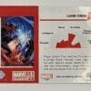 Luke Cage Upper Deck 2021 Marvel Comic Card #47 Back