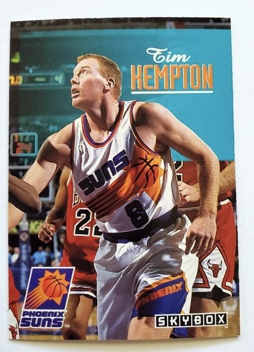 Tim Kempton Skybox 1993 NBA Trading Card #390 Phoenix Suns