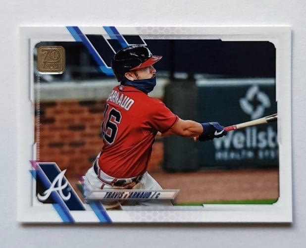 Travis D'Arnaud Topps 2021 MLB Card #101 Atlanta Braves