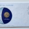 The U.S.S.R Coin Stamped Envelope From Franklin Mint with C.O.A