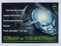 Iceman Fleer 1996 Card #94 Back