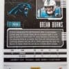 Brian Burns Panini Playbook 2020 NFL Card #80 Carolina Panthers Back