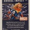 Captain Marvel "Annual Impact" Upper Deck 2021 Marvel Comic Card Number AI-1 back
