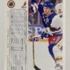Darren Turcotte Upper Deck 1992 Card #169 New York Rangers Back