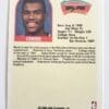 David Robinson Hoops 1989 NBA Trading Card #310 San Antonio Spurs Back
