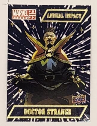 Doctor Strange "Annual Impact" Upper Deck 2021 Marvel Comic Card Number AI-2