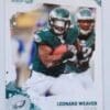 Leonard Weaver Score 2010 NFL Card #223 Philadelphia Eagles