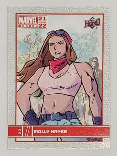 Molly Hayes Upper Deck 2021 Marvel Comic Card #53