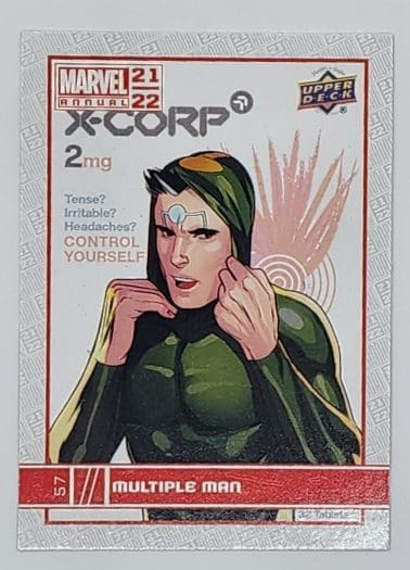Multiple Man Upper Deck 2021 Marvel Card #57