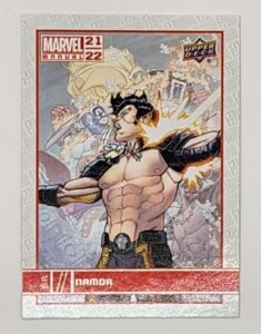 Namor Upper Deck 2021 Marvel Comic Card #58