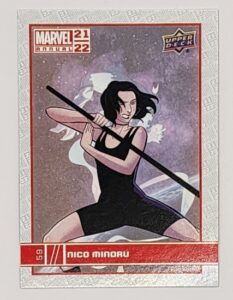 Nico Minoru Upper Deck 2021 Marvel Card #59