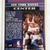 Patrick Ewing Topps Finest 1995 "Cornerstone" NBA Card #CS3 New York Knicks Back