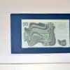 Sweden Banknote 10 Kronor No.E1936445 Franklin Mint Back