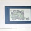 Sweden National Banknote 10 Kronor No.E1936445 Franklin Mint back