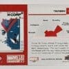 Trinary Blue Upper Deck 2021 Marvel Comic Card #91 Back