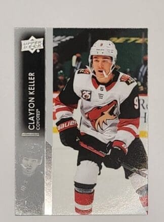 Clayton Keller Upper Deck 2021 NHL Card #11 Arizona Coyotes