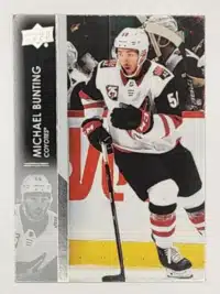 Michael Bunting Upper Deck 2021 Card # 7