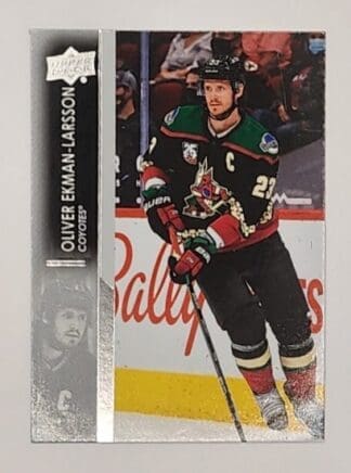 Oliver Ekman-Larsson Upper Deck 2021 NHL Card #9 Arizona Coyotes