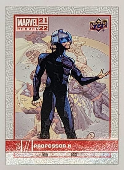 Professor X Upper Deck 2021 Marvel Comic Card #66