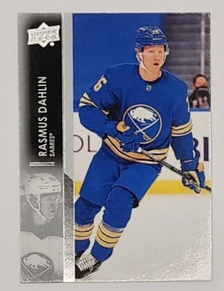 Rasmus Dahlin Upper Deck 2021 NHL Card #21 Buffalo Sabres