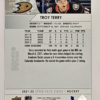 Troy Terry Upper Deck 2021-22 Card # 6 Back