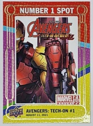 Avengers Tech-On #1 Upper Deck 2021 Marvel 1 Spot #N1S-19