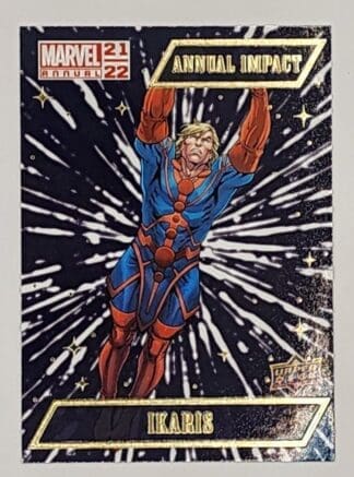Ikaris "Annual Impact" Upper Deck 2021 Marvel Comic Card Number AI-3