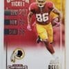 Jordan Reed Panini Contenders 2016 NFL Trading Card #12 Washington Commanders
