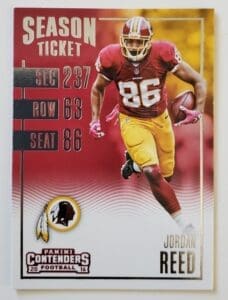 Jordan Reed Panini Contenders 2016 NFL Trading Card #12 Washington Commanders