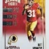 Matt Jones Panini Contenders 2016 NFL Trading Card #11 Washington Commanders