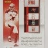 Mike Evans Panini Contenders 2016 NFL Trading Card #51 Tampa Bay Buccaneers Back