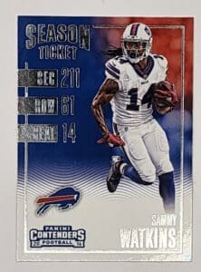 Sammy Watkins Panini Contenders 2016 NFL Trading Card #54 Buffalo Bills