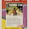 Shang-Chi #1 Upper Deck 2021 Marvel Comic Number 1 Spot #N1S-6 Back
