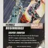 Silver Surfer Humble Beginnings Upper Deck 2021 Card #HB-6 Back