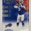 Tyrod Taylor Panini Contenders 2016 NFL Trading Card #52 Buffalo Bills