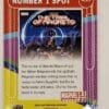X-Men The Trail of Magneto #1 Upper Deck 2021 Marvel Comic Number 1 Spot #N1S-3 Back