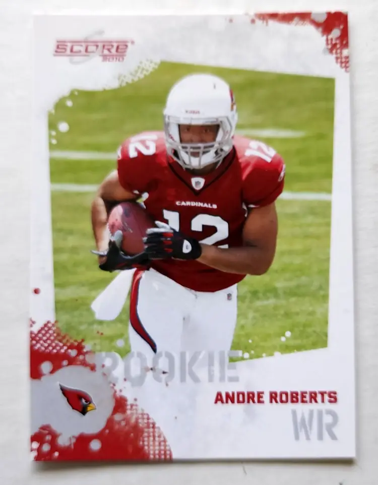 andre-roberts-score-2010-304-phoenix-cardinals Andre Roberts Score 2010 Card #304