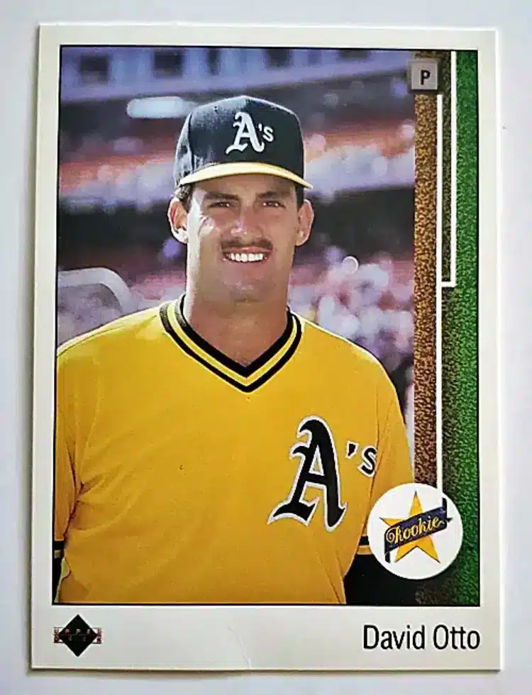 David Otto Upper Deck 1989 Card #5