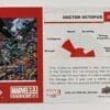 Doctor Octopus Blue Upper Deck 2021 Marvel Comic Card #19 Back