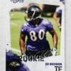Ed Dickson Score 2010 NFL Card #338 Baltimore Ravens