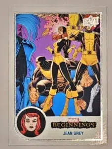 Jean Grey Marvel Beginnings Upper Deck 2022 #18