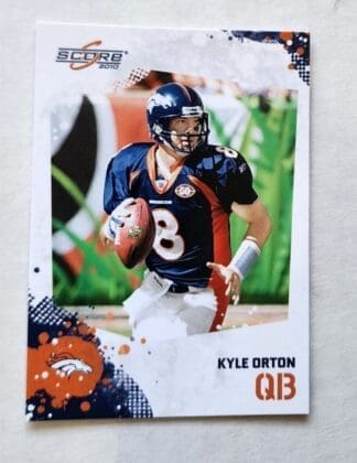 Kyle Orton Score 2010 NFL Card #91 Denver Broncos