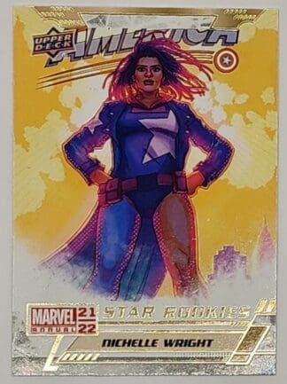 Nichelle Wright "Star Rookies" Upper Deck 2021 Card #SR3