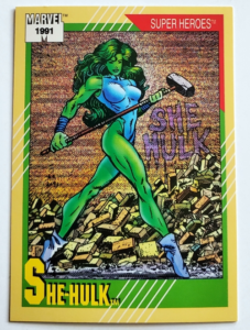 She-Hulk Marvel Impel Marketing 1991 Card #43