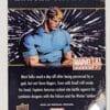 Steve Rogers "Annual Impact" Upper Deck 2021 Marvel Comic Card Number AI-8 Back